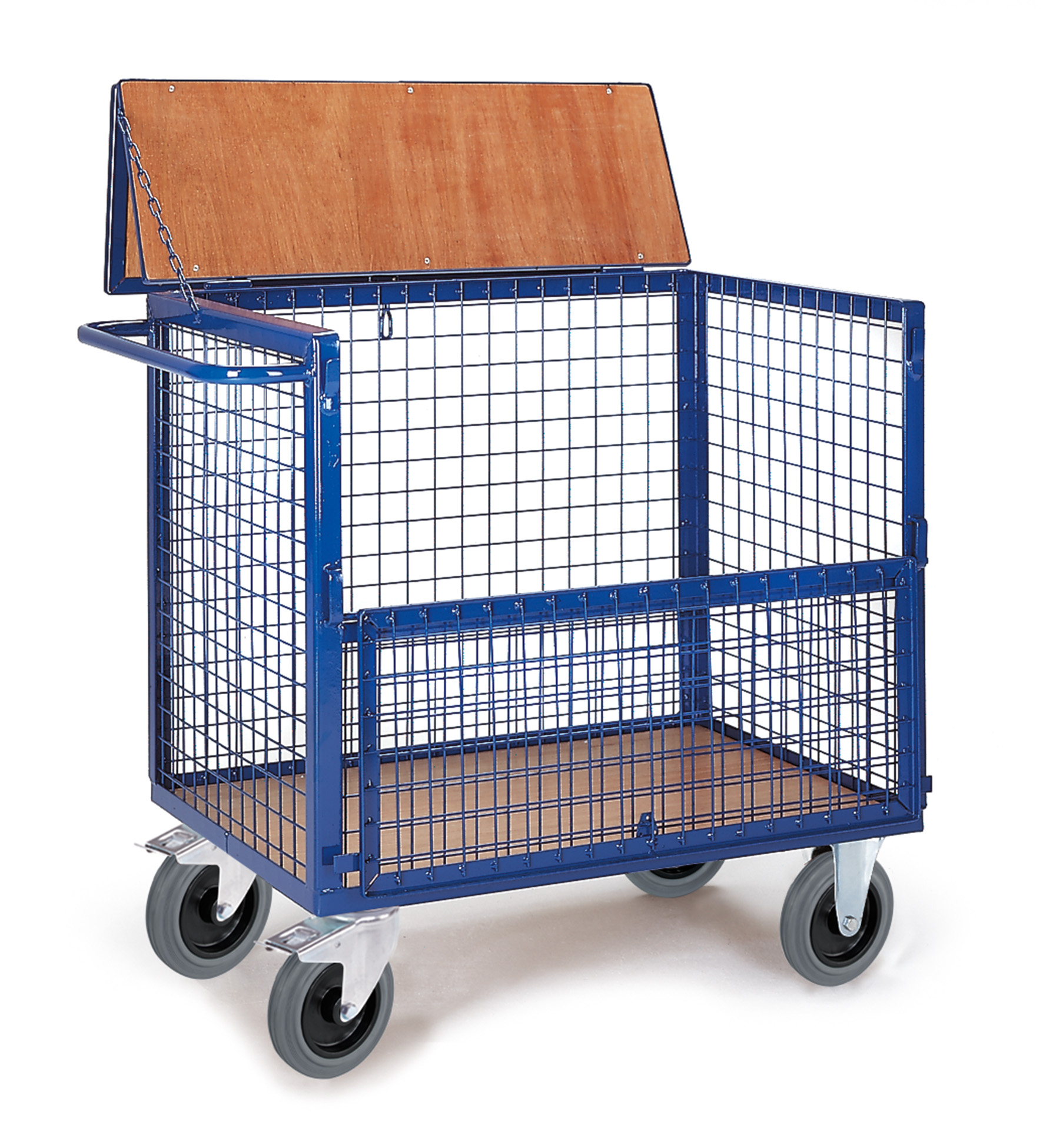 Chariot à fil avec couvercle